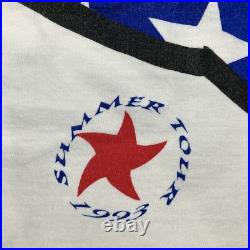 Vintage 93 AOP GRATEFUL DEAD skull summer tour XL single stitch on Liquid Blue Vintage 93 AOP GRATEFUL DEAD skull summer tour XL single stitch on Liquid Blue