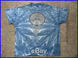 Vintage 93' Tie Dye Trippy Mushroom Man T-Shirt XL Psychedelic Grateful Dead