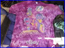 Vintage'94 Grateful Dead ShirtCare Bears Space Your FaceDeep Purple TieDye XL