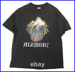 Vintage Alembic Guitars T Shirt Size XL Grateful Dead Jerry Garcia Single Stitch