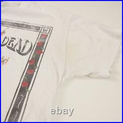 Vintage Anvil Grateful Dead Built to Last House of Cards Distressed Shirt L