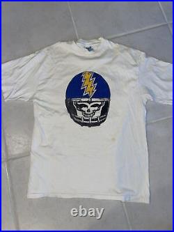 Vintage Authentic Circa 1993 Grateful Dead T Shirt L Steal Your Face Double Side