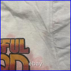 Vintage Bob Dylan Grateful Dead Shirt Mens Small Summer 87 Tour Concert Band 80s