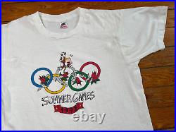 Vintage Calvin & Hobbes 1992 Summer Games Grateful Dead T Shirt Men Large XL