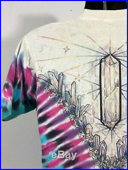 Vintage Crystal Elements Universe Tie Dye Shirt Grateful Dead Style 90s 80s VTG