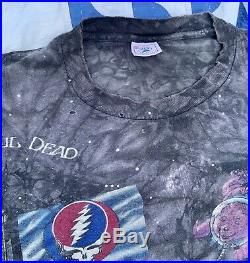 Vintage Dancing On The Moon Grateful Dead 1995 T-Shirt Extra Large