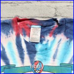 Vintage Deadstock Grateful Dead Tie Dye 1995 Tour Tshirt Single Stitch L