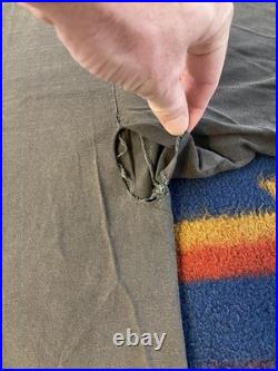 Vintage Distressed Grateful Dead T-Shirt Embroidered What a Long Strange Trip L