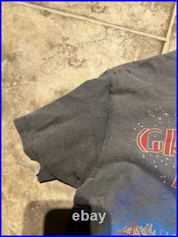 Vintage Faded Grateful Dead 1981 Size Medium Dead Set Concert Band T-Shirt