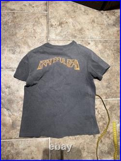 Vintage Faded Grateful Dead 1981 Size Medium Dead Set Concert Band T-Shirt