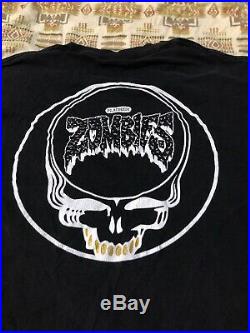 Vintage Flatbush Zombies Shirt The Glorious Dead Rare L Grateful Dead Skull