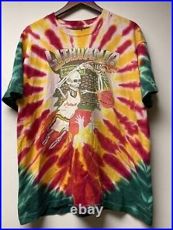 Vintage Fruit Of The Loom Lithuania Grateful Dead 1992 Olympics XL 23.5x28