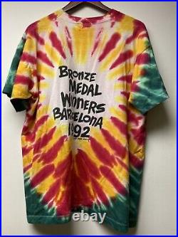 Vintage Fruit Of The Loom Lithuania Grateful Dead 1992 Olympics XL 23.5x28
