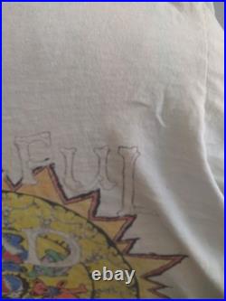 Vintage GRATEFUL DEAD tie dye RARE Broken Inn 60th Large STING 1993 summer tour