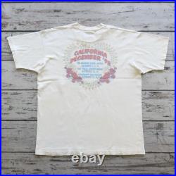 Vintage Garteful Dead California'93 Tour Graphic Tshirt Tee Size XL Made in USA