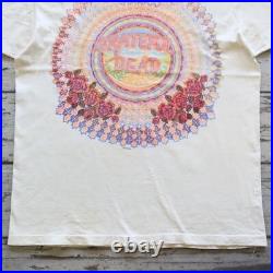 Vintage Garteful Dead California'93 Tour Graphic Tshirt Tee Size XL Made in USA