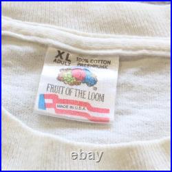 Vintage Garteful Dead California'93 Tour Graphic Tshirt Tee Size XL Made in USA