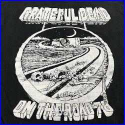 Vintage Grateful Dead 1978 Shirt Size Small 70s On The Road Tour Tee Shakedown