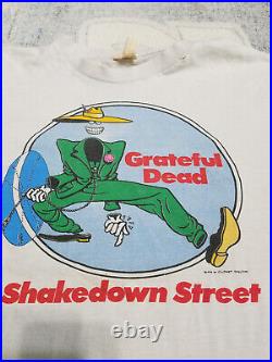 Vintage Grateful Dead 1978 tour concert shirt Medium