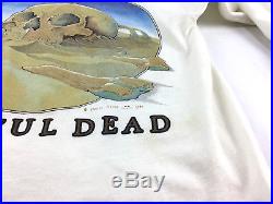 Vintage Grateful Dead 1981 European Tour Original Stanley Mouse Medium Shirt B