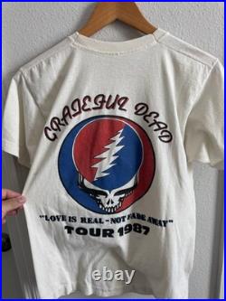 Vintage Grateful Dead 1987 A Weekend At The Beach T Shirt Size M