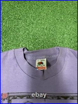 Vintage Grateful Dead 1987 Telluride Colorado Tour Shirt Men's Large Purple VTG