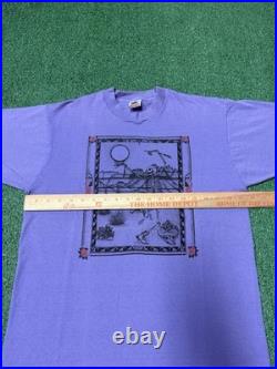 Vintage Grateful Dead 1987 Telluride Colorado Tour Shirt Men's Large Purple VTG