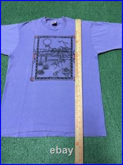 Vintage Grateful Dead 1987 Telluride Colorado Tour Shirt Men's Large Purple VTG