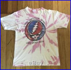 Vintage Grateful Dead 1989 Tour Shirt Size XL Jerry Garcia Supreme Phish