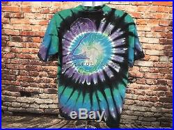 Vintage Grateful Dead 1990 25 Years Grateful Dead Tee Shirt Size XL Liquid Blue