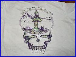 Vintage Grateful Dead 1991 Hell in a Bucket Tour Concert T Shirt Men Medium