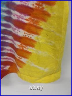 Vintage Grateful Dead 1991 Spring Tour Tie Dye Concert T-Shirt XL Liquid Blue US