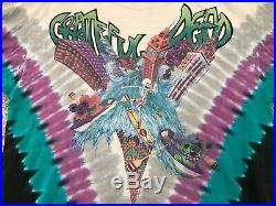 Vintage Grateful Dead 1992 Chicago Soldier Field Liquid Blue XL Shirt XXL