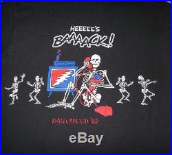 Vintage Grateful Dead 1992 Halloween He's Back Lot T-shirt