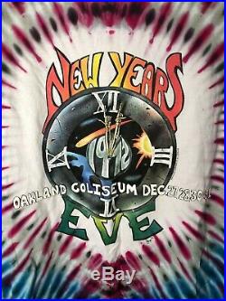 Vintage Grateful Dead 1992 New Years Eve T Shirt