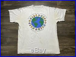 Vintage Grateful Dead 1992 Reduce Reuse Recycle Dancing Bears Earth T-Shirt XL