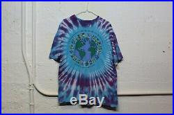 Vintage Grateful Dead 1992 Reduce Reuse Recycle tie dye shirt USA earth XL RARE