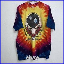 Vintage Grateful Dead 1992 Space Your Face Tee Tie Dye T-Shirt Dooble Sided 2XL