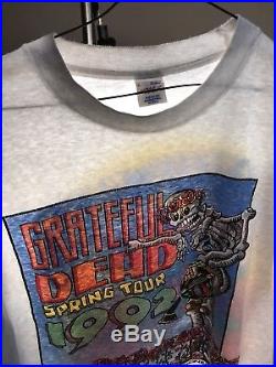 Vintage Grateful Dead 1992 Tour Tee shirt Spring tour made in USA Reonegro RARE