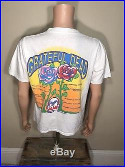 Vintage Grateful Dead 1992 Tour Tee shirt Spring tour made in USA Reonegro RARE