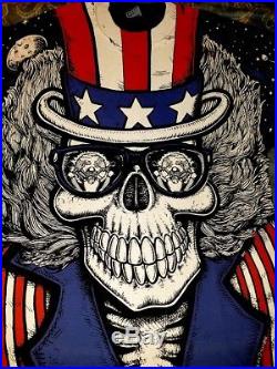 Vintage Grateful Dead 1992 Uncle Sam All Over Print T Shirt XL NOS