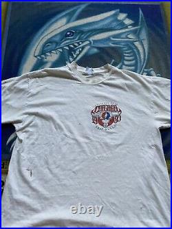 Vintage Grateful Dead 1993 Chicago Soldier Field Trip Bulls Tour T-Shirt Sz XL
