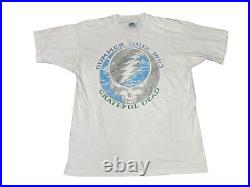 Vintage Grateful Dead 1993 Summer Tour Shirt XL Liquid Blue Single Stitch