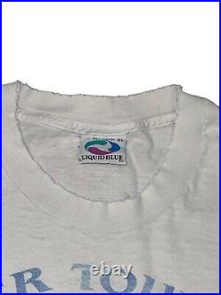 Vintage Grateful Dead 1993 Summer Tour Shirt XL Liquid Blue Single Stitch