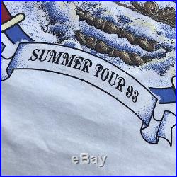Vintage Grateful Dead 1993 Summer Tour shirt L, Rare lot tee