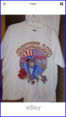 Vintage Grateful Dead 1994 Summer Tour Shirt XL Jerry Garcia Supreme Dead Bears