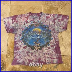 Vintage Grateful Dead 1994 Tie Dye T-Shirt 90s Single Stitch Thrashed