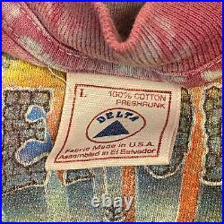 Vintage Grateful Dead 1994 Tie Dye T-Shirt 90s Single Stitch Thrashed