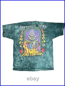 Vintage Grateful Dead 1994 Wizard of Oz Tour Liquid Blue Shirt Band 90s Size XL
