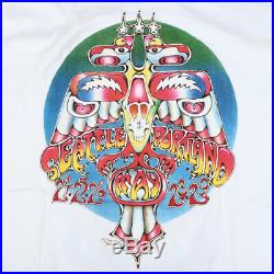 Vintage Grateful Dead 1995 Mike Shulman T-shirt Seattle Portland Jerry Garcia